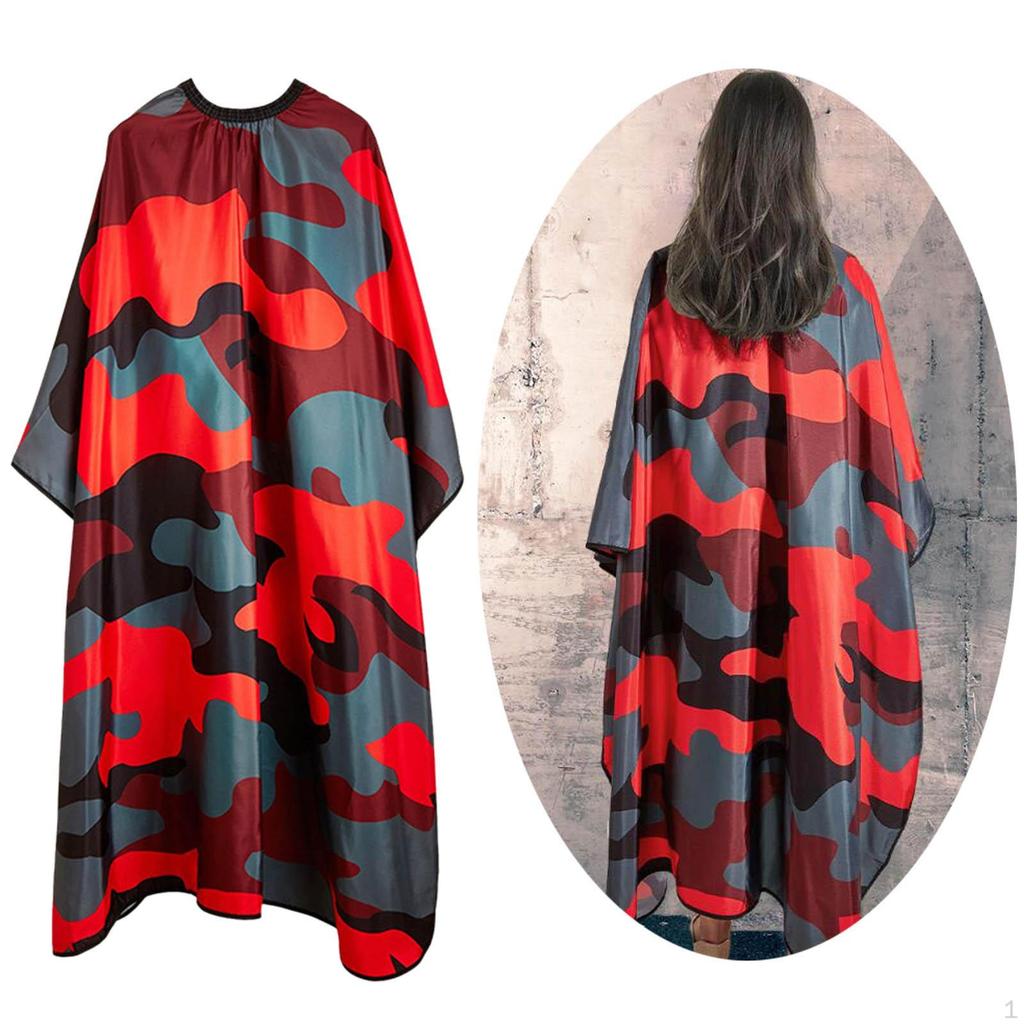 Colorful Waterproof Haircut Gown Barber Cape Hair Styling Cape, for Salon Haircut, and