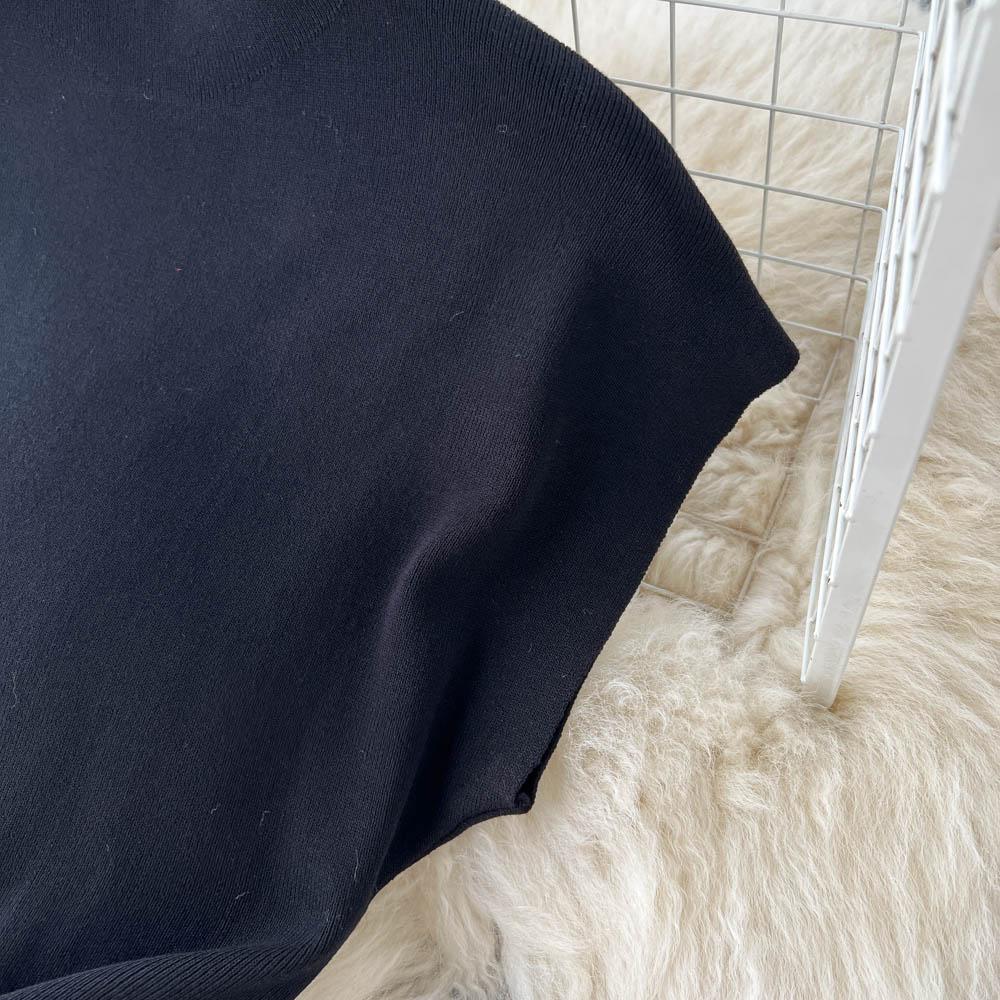 Ethnic Style Two-Piece Suit Women's Summer Temperament Short T-Shirt Top Printed High Waist Pleated Skirt