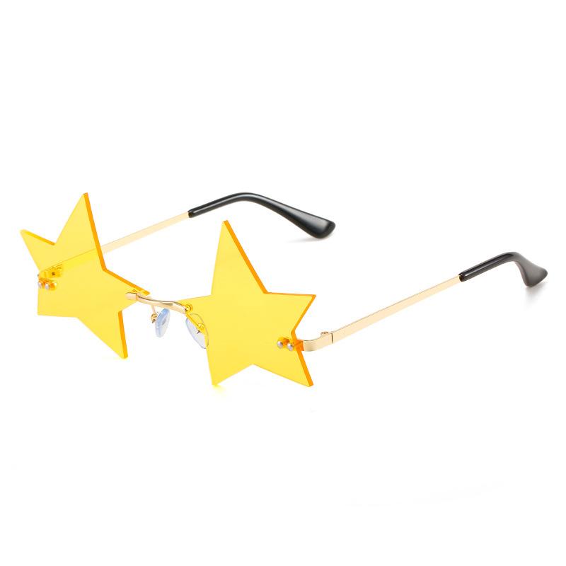 

Персонализированные солнцезащитные очки без оправы с пентаграммой, морские солнцезащитные очки, забавные солнцезащитные очки New Product