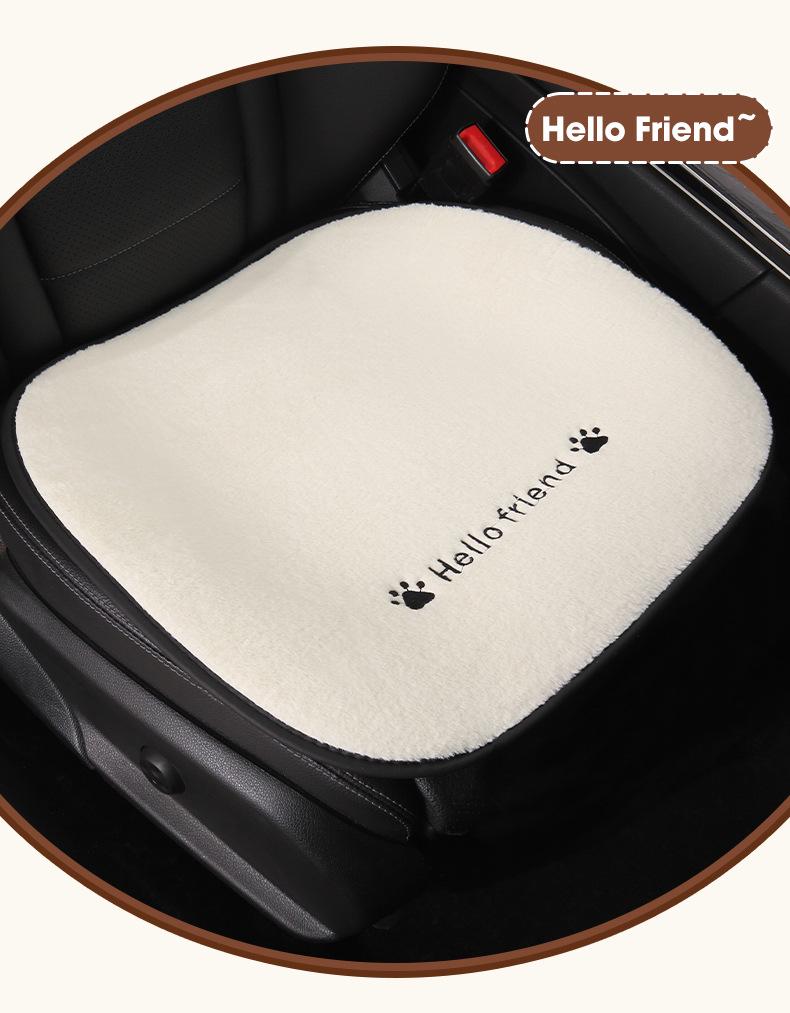 Siamese Cat Cartoon Plush Car Seat Cushion for Nissan N6/Tiida/Sylphy/N7/Tanlu/Qashqai