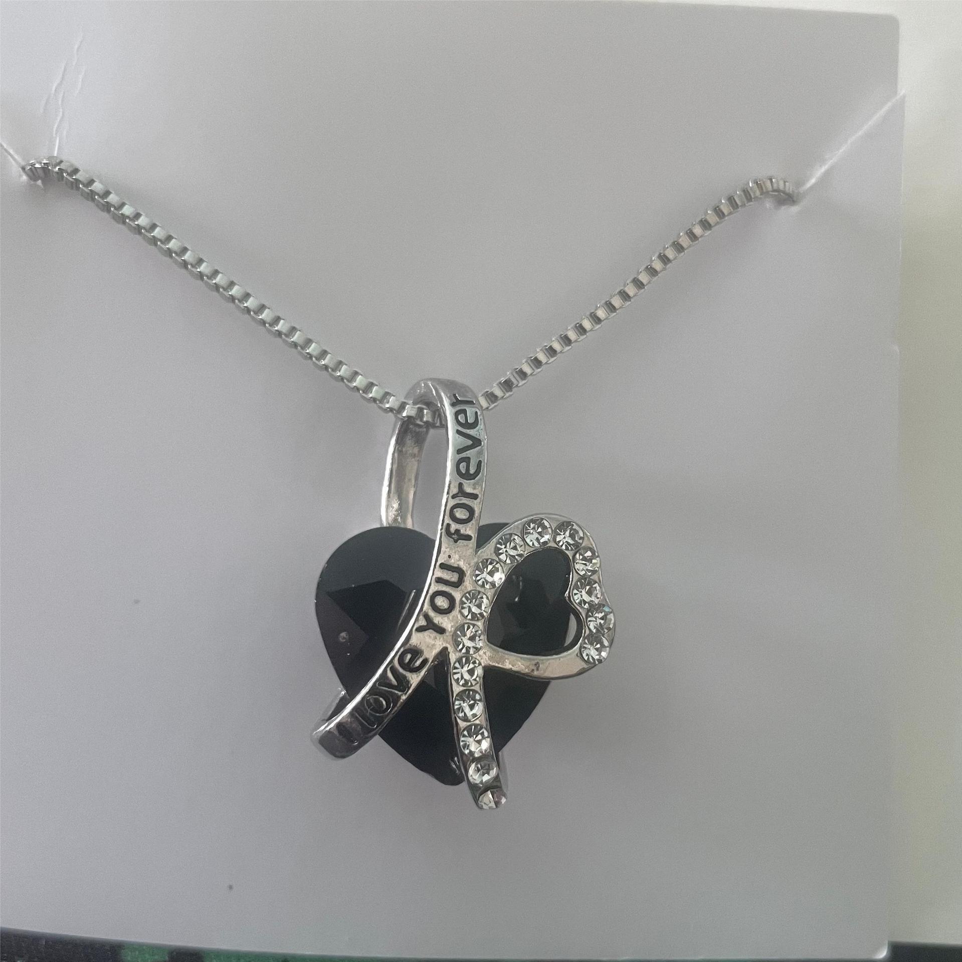 

Кулон-сердце Wish New Love - Я люблю тебя навсегда Сердце океана Кристальный кулон