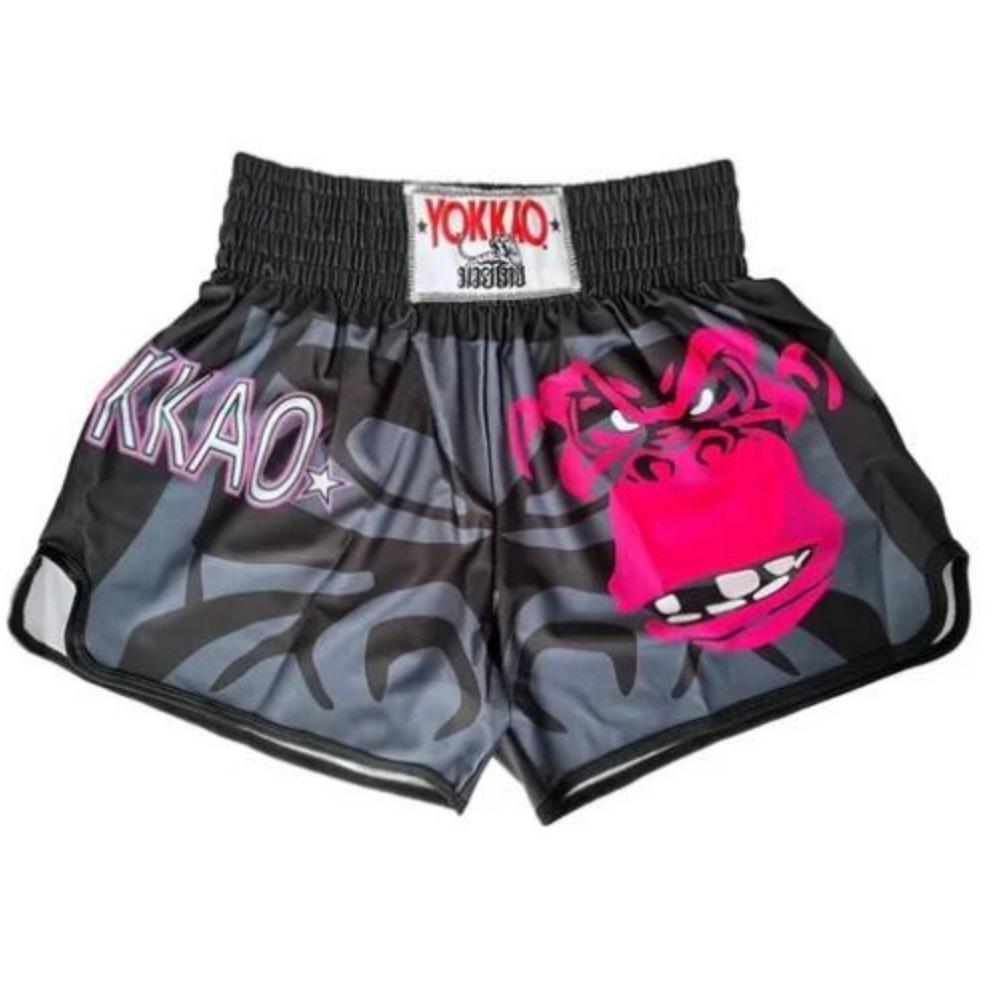 Thai Boxing Sanda Training Fighting Shorts Muay Thai Free Fighting Cartoon Men's and Women's Fitness Sports Martial Arts Pants