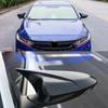 For Honda Accord 2018~ ABS Carbon Fiber Ox Horn Rear View Mirror Cover Trim