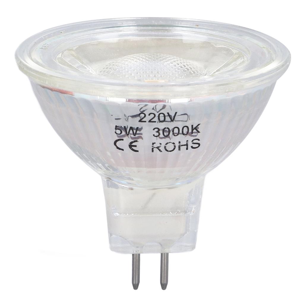 5W COB LED Glühbirne Glas MR16 Glühbirne Dimmbare Spot Glühbirne für Schlafzimmer Wohnzimmer 220V