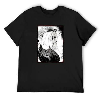 Nouveau Woman In Peacock Skirt T-Shirt Blacks Custom T-shirts Vintage T Shirts Big and Tall T Shirts for Men