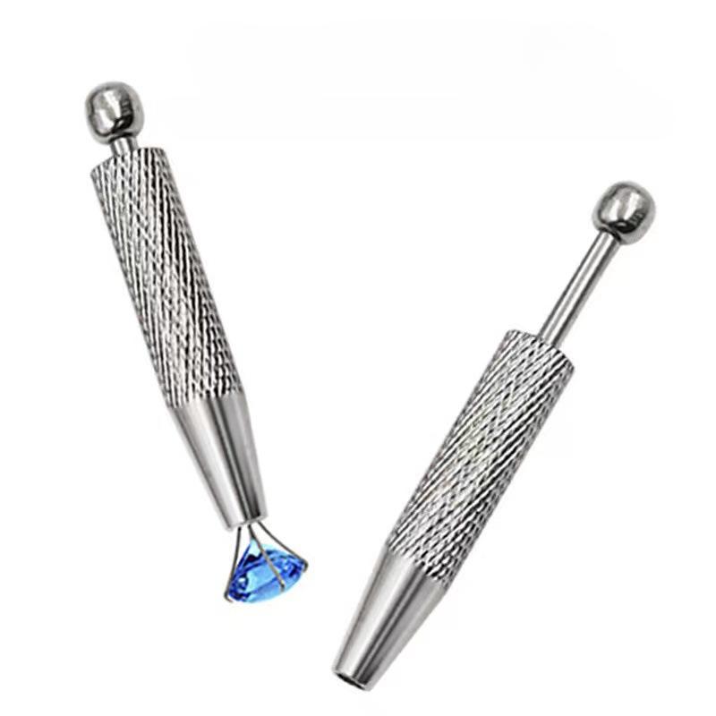 1Pc Jewel clip Pen-shaped electronic components Grabber IC Pickup Pickup Beauty shop Gadgets for daily use