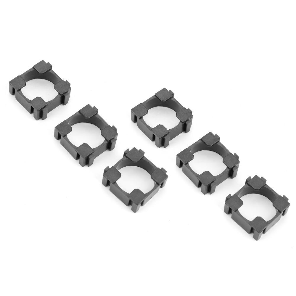 100 PCS Plastic Lithium Battery Holder Cylindrical Cell Battery Storage Box Battery Spacing