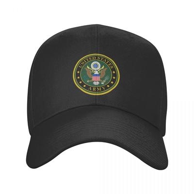 Cool United States Army Logo Baseball Cap for Unisex Women Personalized Adjustable Adult American Military Legion Dad Hat Spring