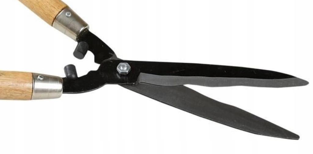 Garden hedge shears manual wavy blade 20 cm