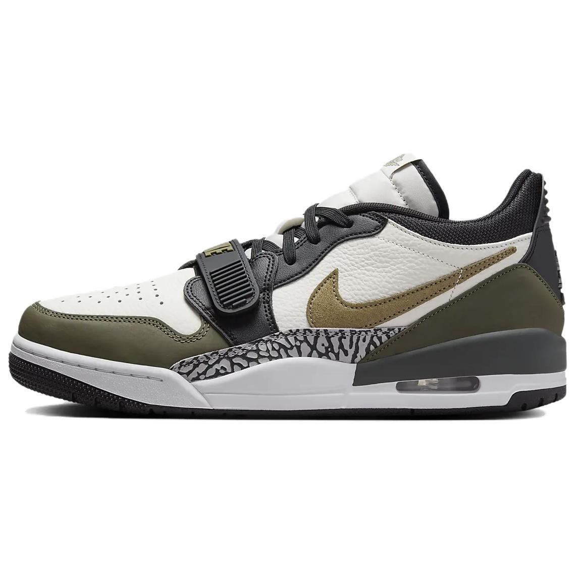 Air Jordan Legacy 312 Low Sail Medium Olive Men s CD7069-120 EU 45.5