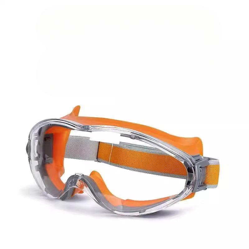 

Високої чіткості Захист від запотівання та вітру та піску Верхова їзда Повністю герметичні Пилозахисні Полірування Електрозварювання Чоловічі Окуляри Захист праці Жіночі Окуляри помаранчевий