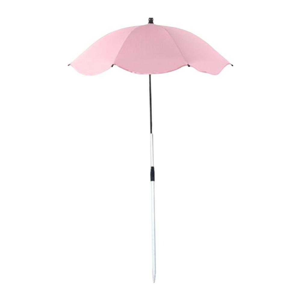 65cm Telescopic Plant Umbrellas Adjustable Garden Umbrella Shade Outdoor Sunblock Cover  Flowers