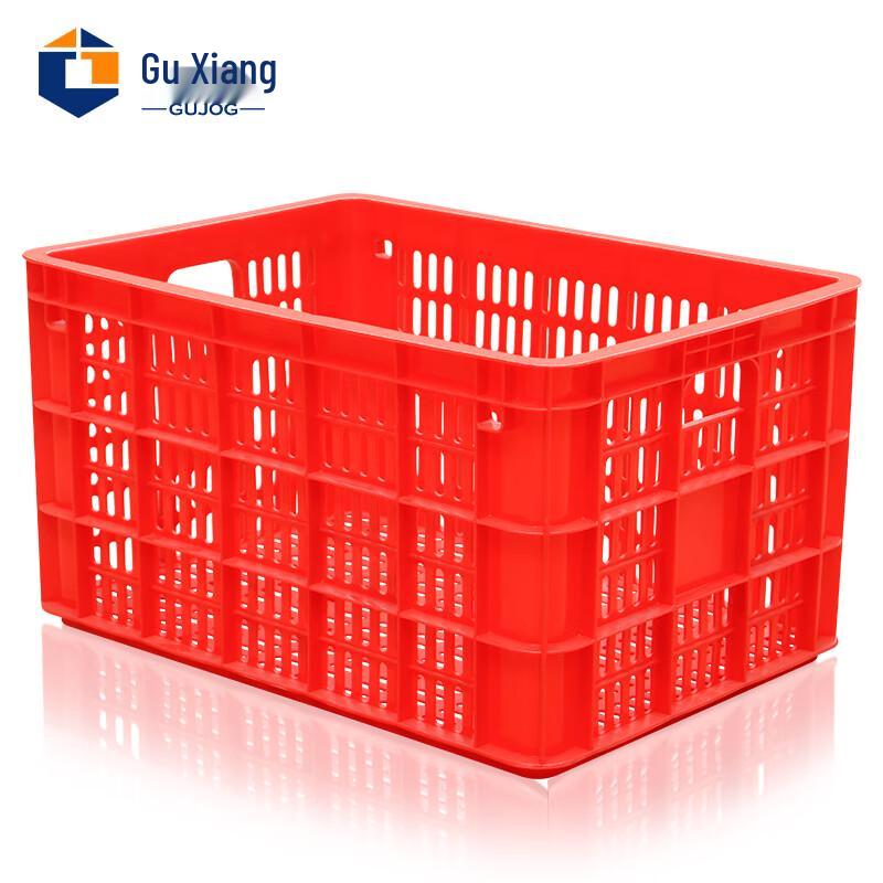 Guxiang Heavy-Duty Plastic Multi-Purpose Storage Crate 490x350x270mm