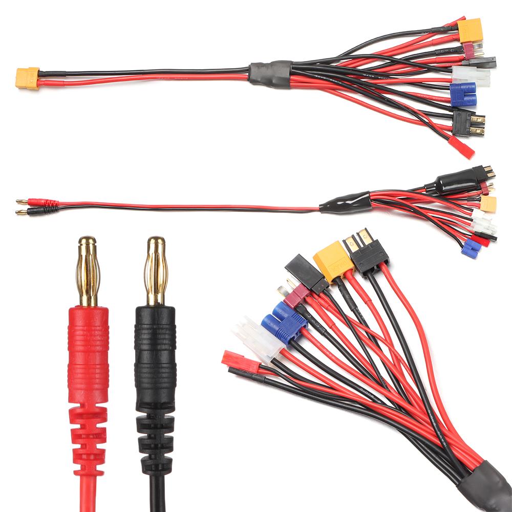 Line Accessories RC Lipo Battery Cable Charging Adapter Charger Splitter Multi Charging Plug