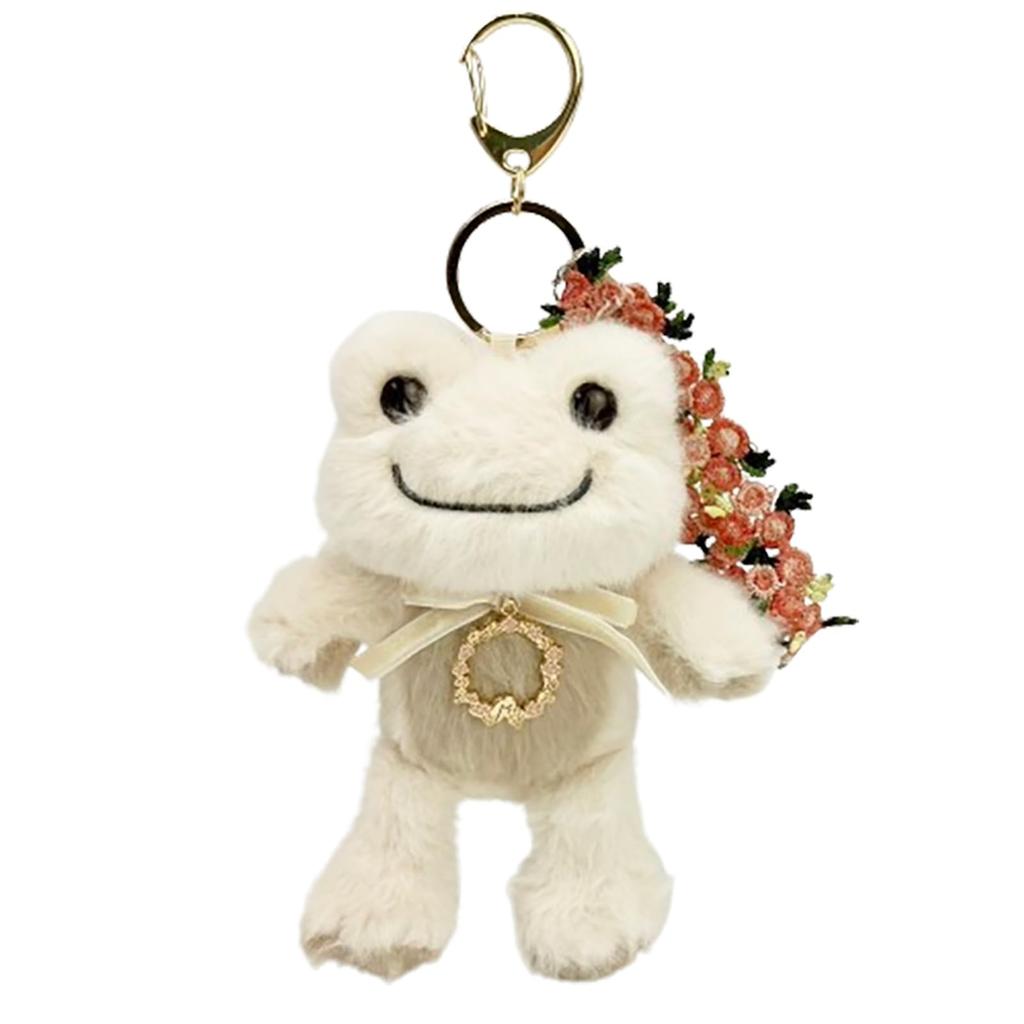 Nakajima Stuffed Toy, Frog Pickles, Enchante, Mascot, Beige