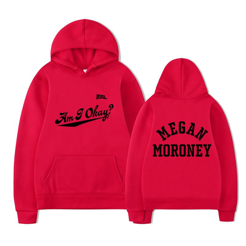 Megan Moroney Am I Okay Men's Hoodies Boys Harajuku Girls Pullover Fancy Music Gift Casual Loose Comfortable Sweatshirt