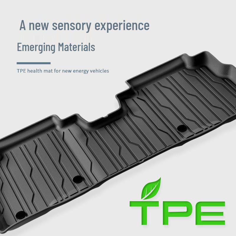 Eco-Friendly TPE Floor, Trunk, and Stain-Resistant Seat Mats for 2023 Buick E5 Models