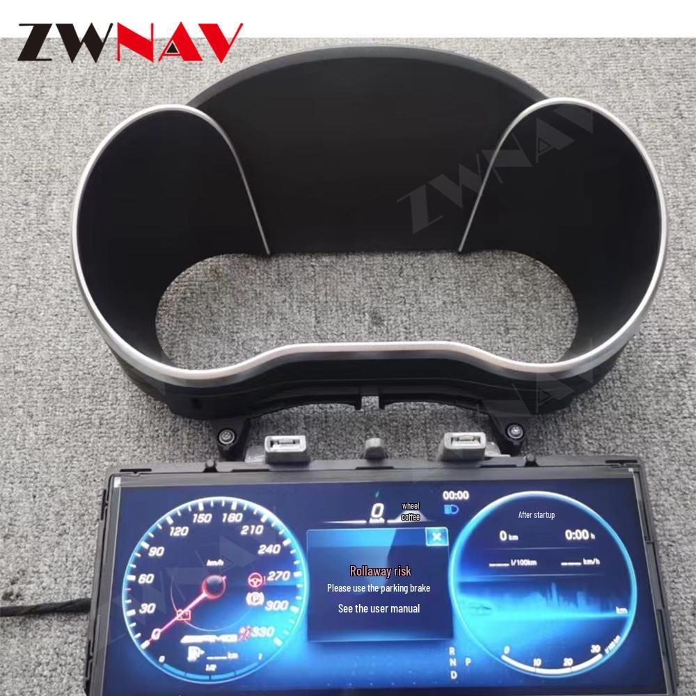 Mercedes-Benz W205 Smart Plug-and-Play HD LCD Instrument Panel