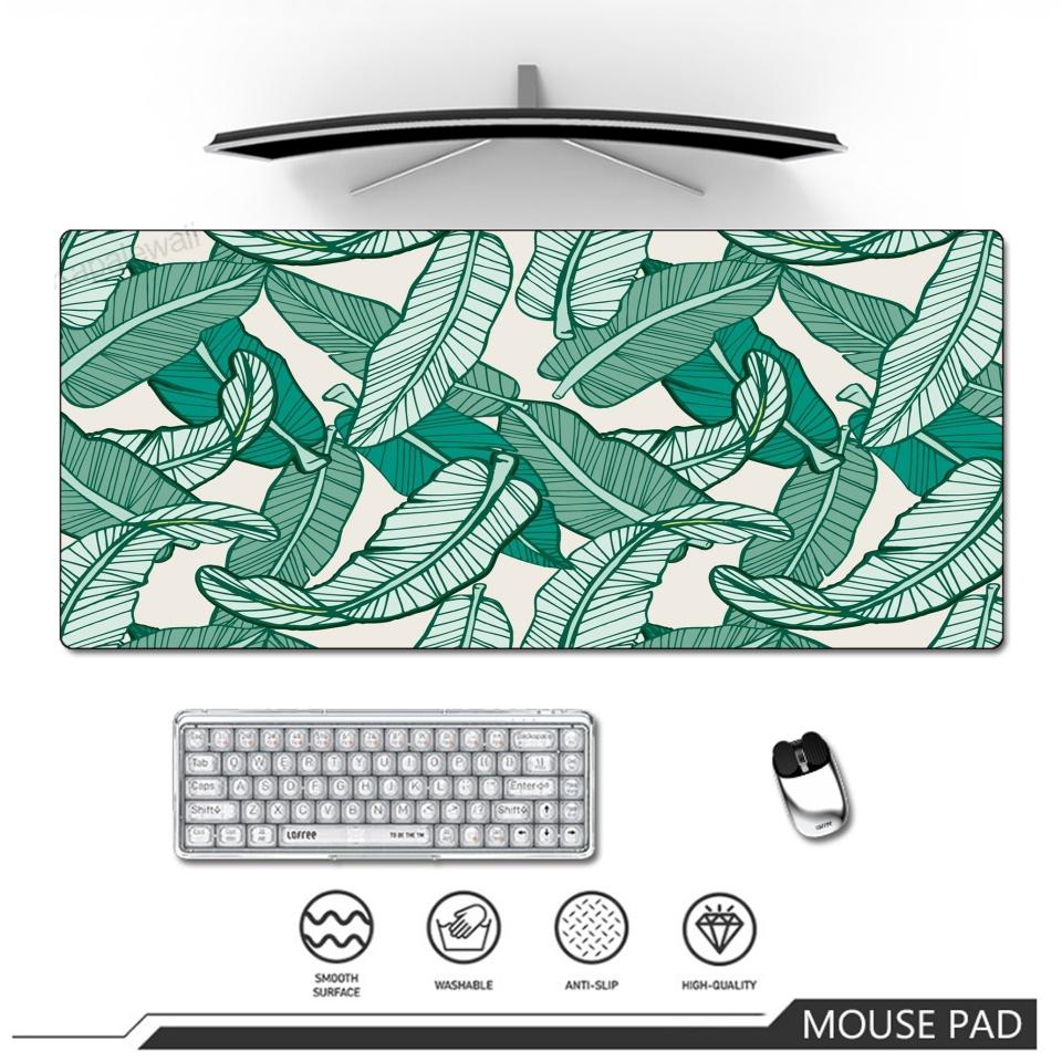 Carpet Gamer Mouse Pads Flowers Design Desk Mat Large Anime nonSlip rubber base gamer pc Keyboard Gamer mat Mouse Padss