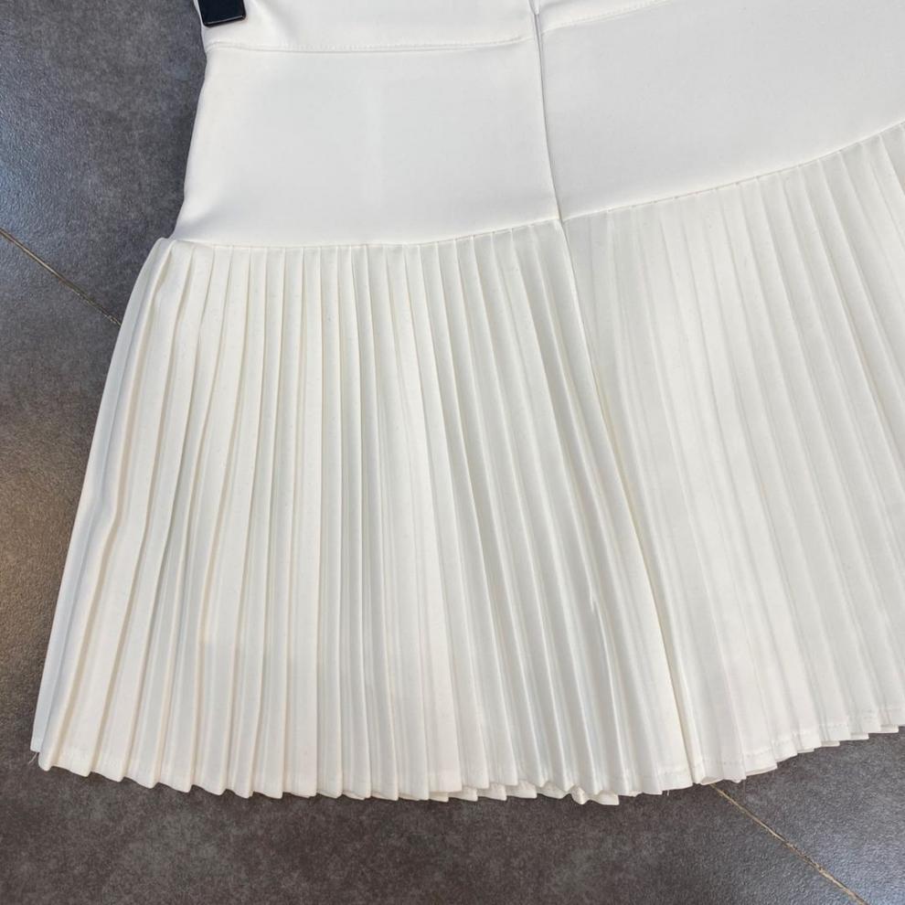 Spring Summer High Waist Short Mini Pleated Skirt Streetwear Women Fashion A Line Skirt