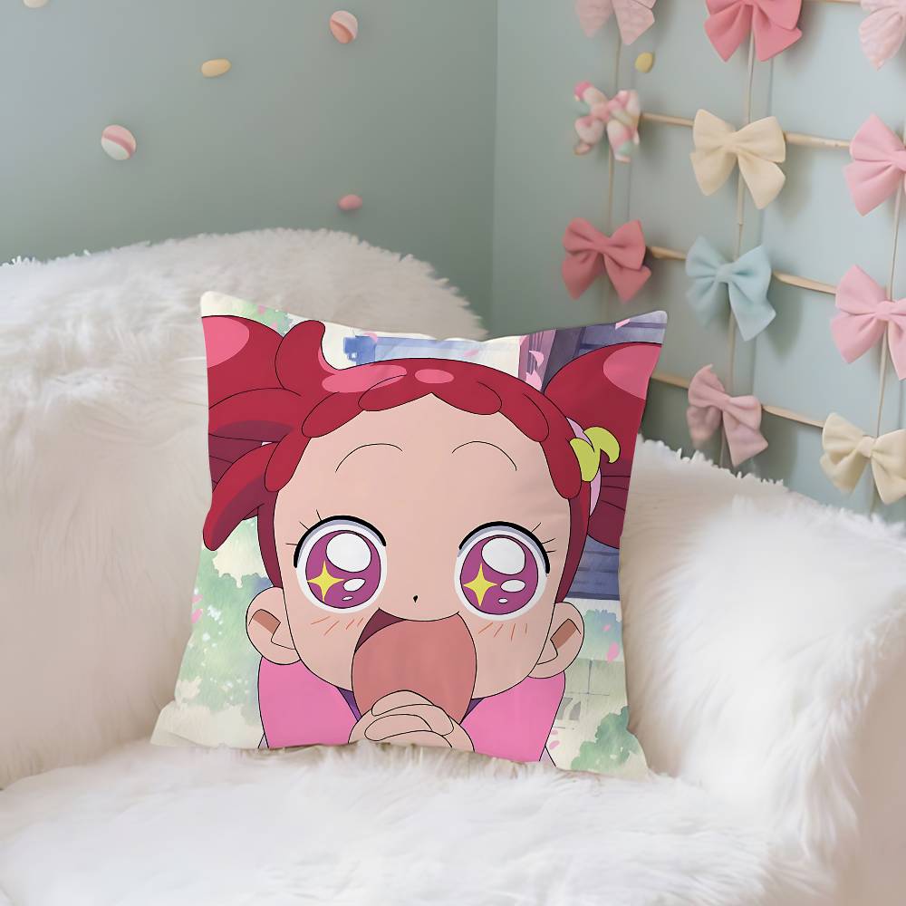 AnimeMMagicalsDDoReMis Case Plush Fabric Soft Pillowcase Double Sided Print Cushion Cover Household Gifts