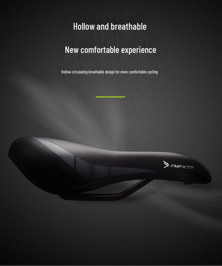Comfortable Breathable Bicycle Saddle for Mountain, Road, and Fixed Gear Bikes