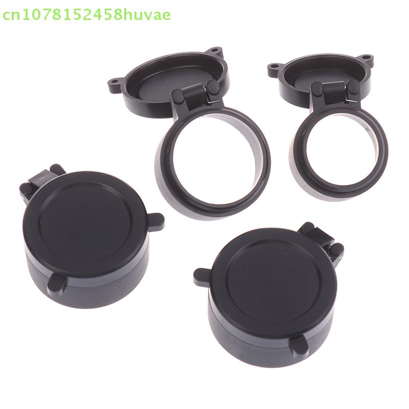 Copriobiettivo a Rilascio Rapido Quick Flip per Cannocchiali da Caccia Calibro 30-64mm Tappo per Telescopio Antipolvere Design a Molla