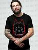 T-shirt con Stampa Pitbull da Uomo Oversize Manica Corta Cotone Pesante Alta Qualità Comoda Maglietta Streetwear Abbigliamento Maschile Femminile