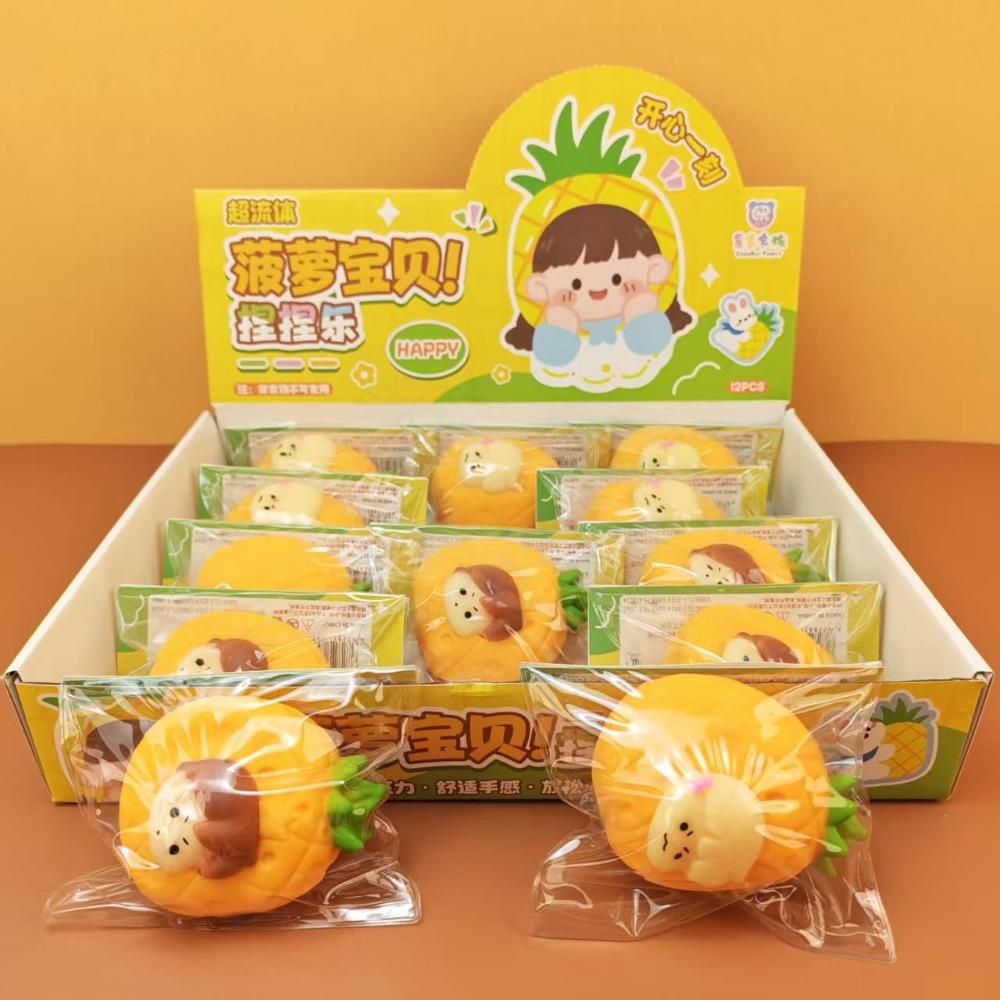 Pizza Hot Dog Fluid Toast Squishy Realistic Sensory Toy Bread Fidget Toy Party Favors