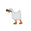 Spilla Creativa a Forma di Anatra Cartoon - Spilla in Lega Animale Carina per Vestiti