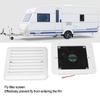 Ventilator lateral pentru RV 97 X 97mm Unidirecțional 12V 1.2W Ventilator de evacuare pentru ventilație aer pentru rulotă Bucătărie Baie