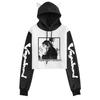 Miyamoto Musashi Anime Color Block Hoodie - Plus Velvet Sweatshirt