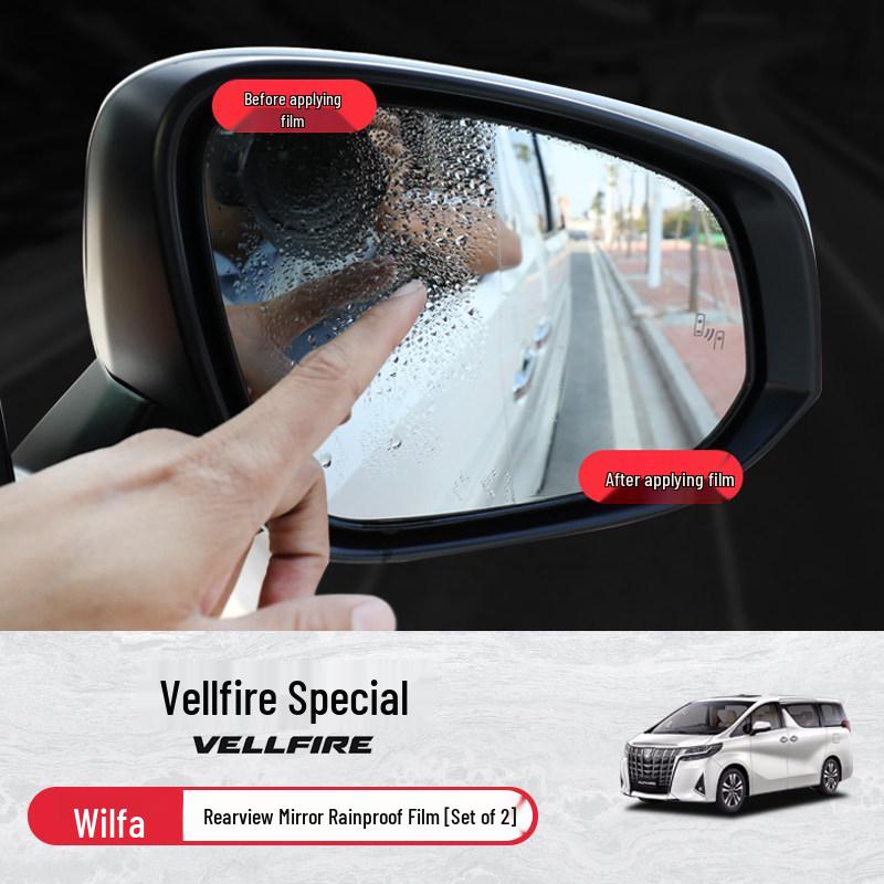 Toyota Alphard 30 Series Rearview Mirror Rainproof Film