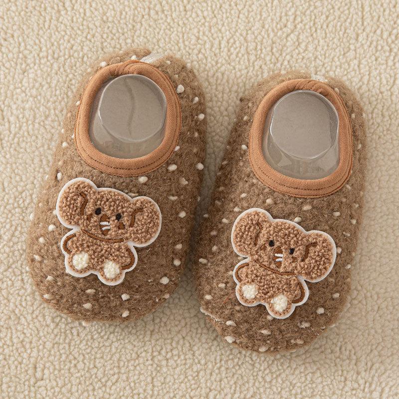 

Детские носки для пола, Нескользящие и охлаждающие детские носки, Домашняя детская обувь с мягкой подошвой 2XL хаки