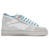 Li Ning Pablo Ientile X  Weiwu 180 Durable Lightweight Shock Absorbing Mid-Top Sneakers Women Sneakers Pearl-White AECS054-3