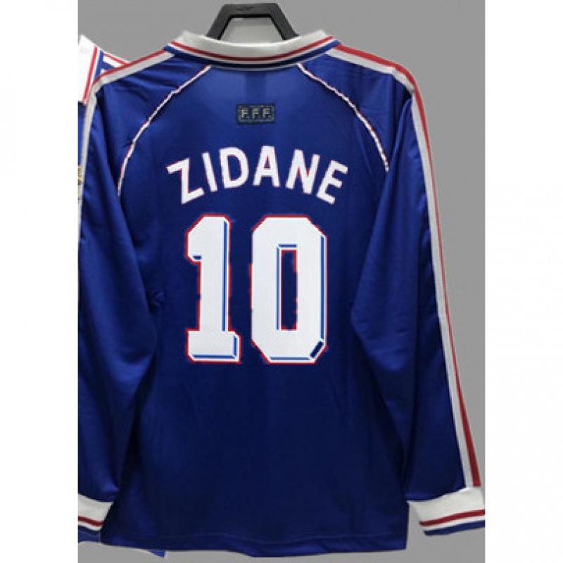 Vintage Jersey Classic Football Jersey National Team Jersey Zidane Henry Mbappe Cantona Ribery Jersey