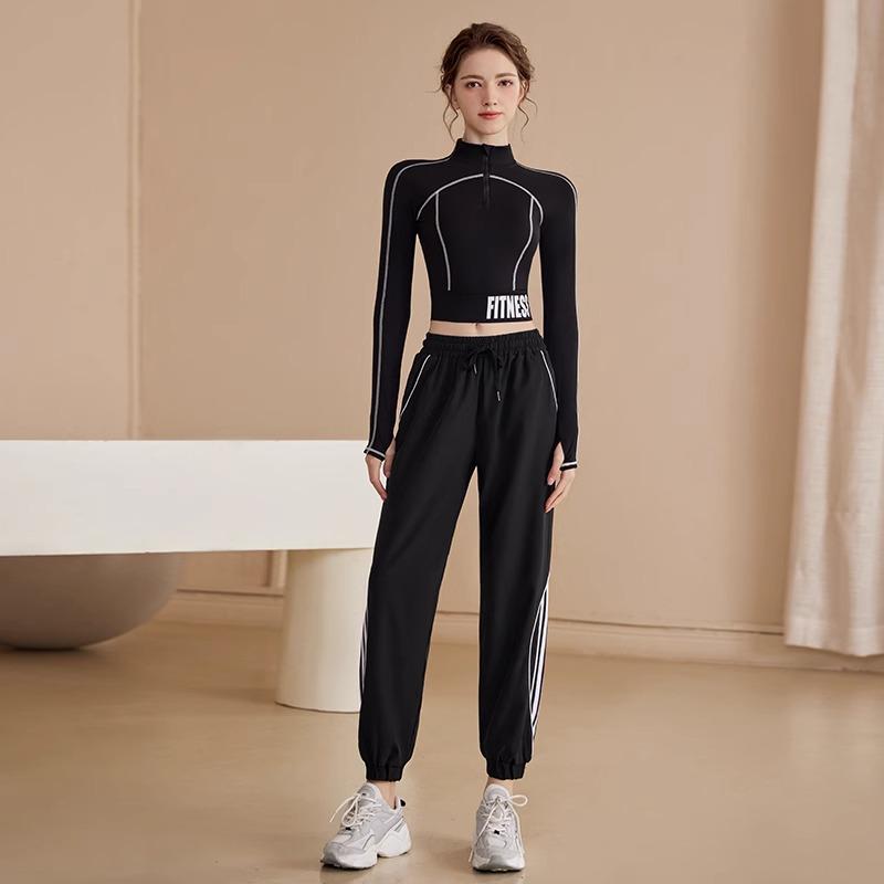 2025 Women's Yoga Fitness Suit: Long Sleeve Running & Pilates Top