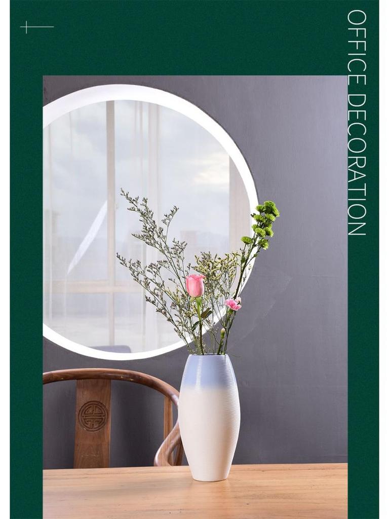 Handmade Modern Minimalist Ceramic Vase for Creative Flower Arrangements