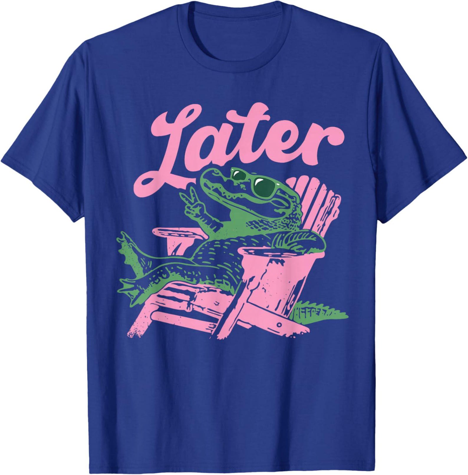 See You Later Alligator Teacher Summer Shirt, Last Day of School Tee S