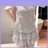 Classic Polka Dot Swimsuit For Women With Backless Design And Tummy Control For Swimming And Water Sports