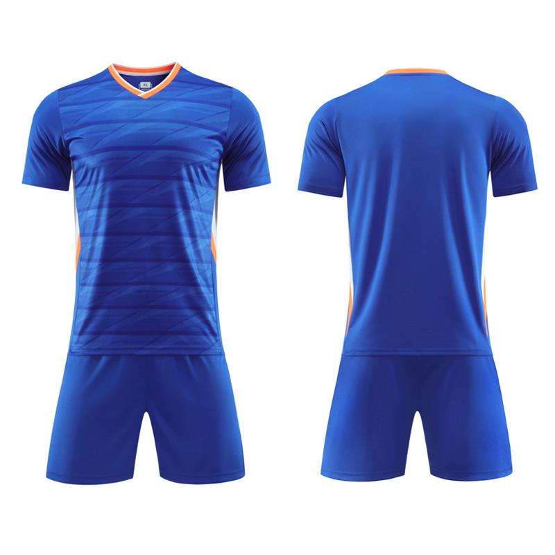 Wholesale 2025 Children's Football Jersey Set, Primary School Football Training Jersey, Boys and Girls Competition Printed Jersey