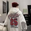 Hip Hop Hettegenser Herre Letter Print Sweatshirt Mote Streetwear Pullover Hettegensere Klær