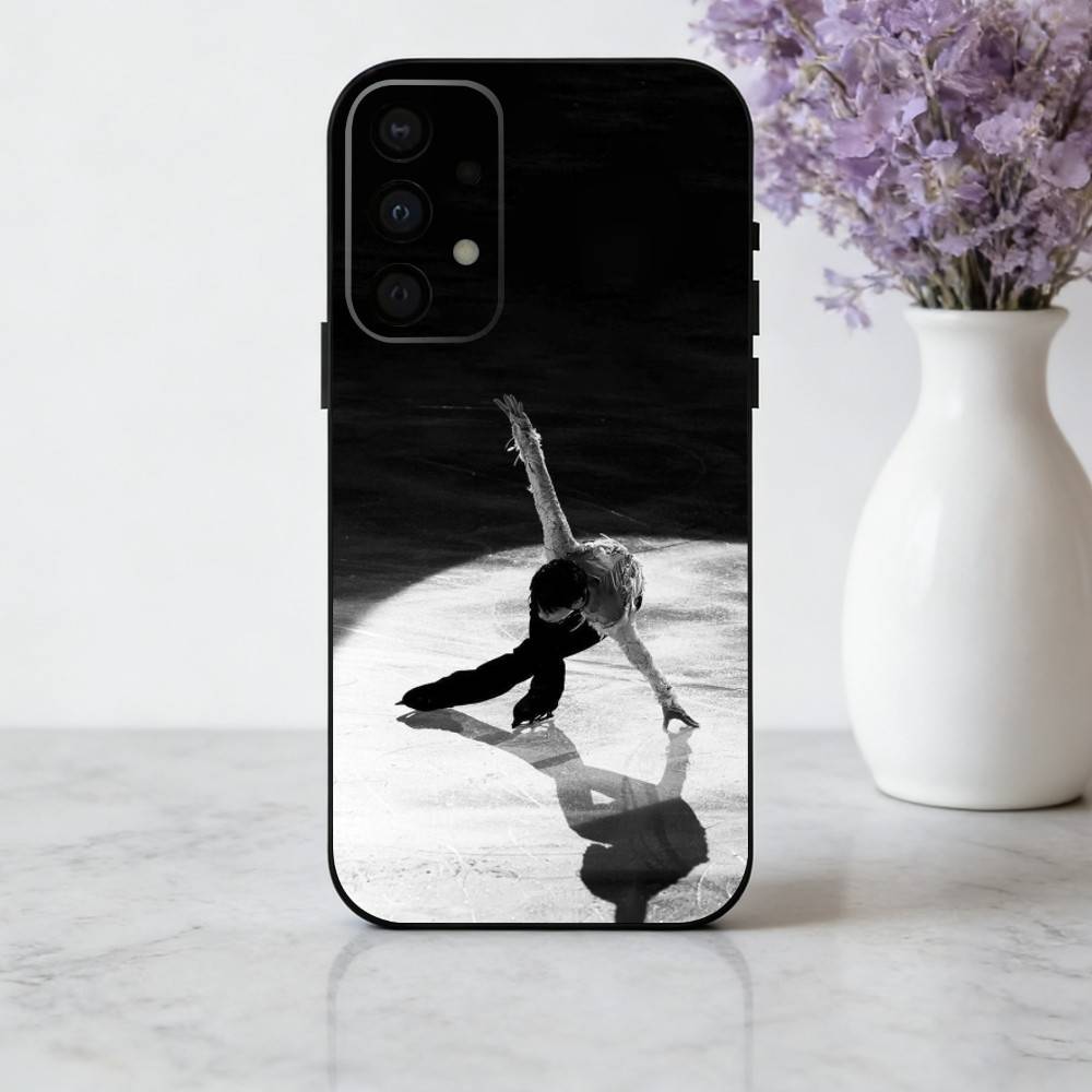 

4A Jump Legend H-H-Hanyu Y-Yuzuru Phone Case For Samsung Galaxy A73,A72,A71,A70,A53,A52,A51,Soft Silicone Black Cover Samsung a50 30s 50s