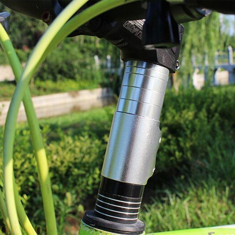 A1A2 Adjustable Bike Stem Riser for Head Up Adapter Bike Neck Extender Bike Fork Stem Extender, Handlebar Stem Riser