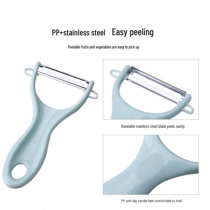 Stainless Steel Multi-Functional Peeler & Grater for Fruits and Vegetables