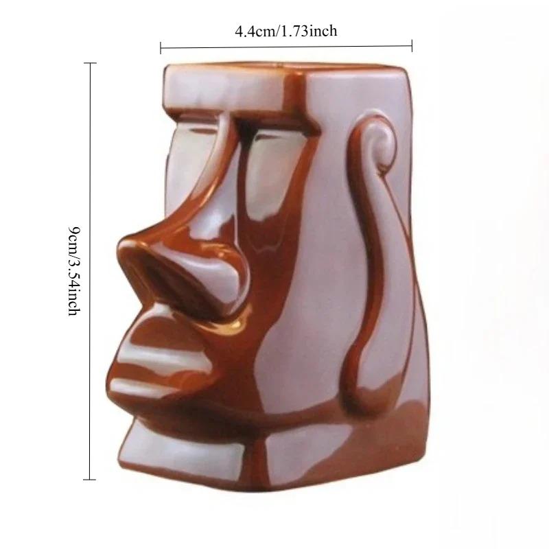 Creative Ceramic Mug Hawaiian Cocktail Mug Wine Cup Home Decor Home Decoration Accessories Gothic Decor Statues for Decoration