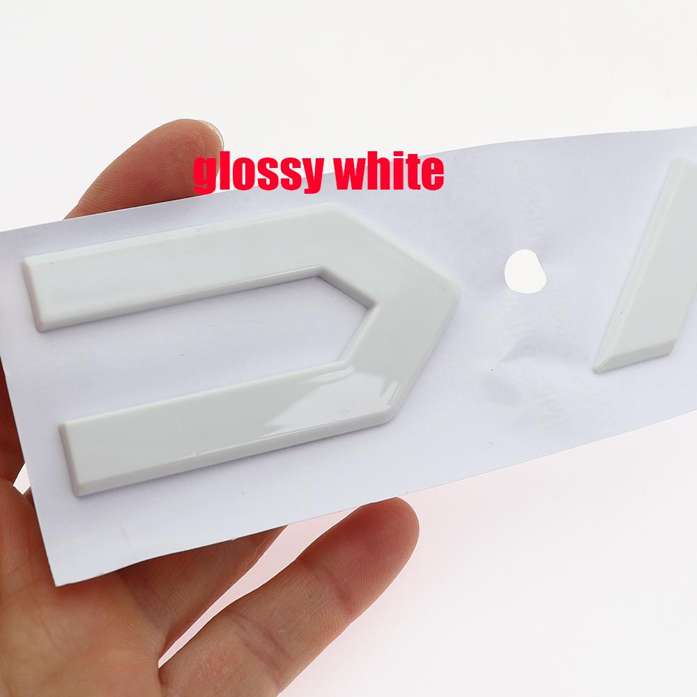 1PC 3D ABS Car Letter Logo Tail Badge Auto Rear Trunk Emblem For Sandero Hipster Logan Striker Jogger Spring Bigster Duster DQY