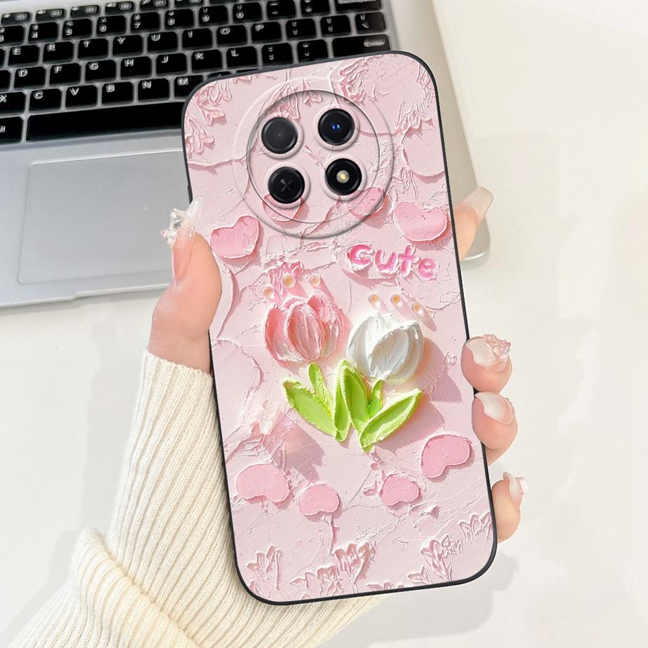 For Realme 12 Plus Case RMX3867 Cute Fashion Cartoon Cover Soft Silicone Phone Case For Realme 12 Pro Plus Realme12 Pro + Fundas