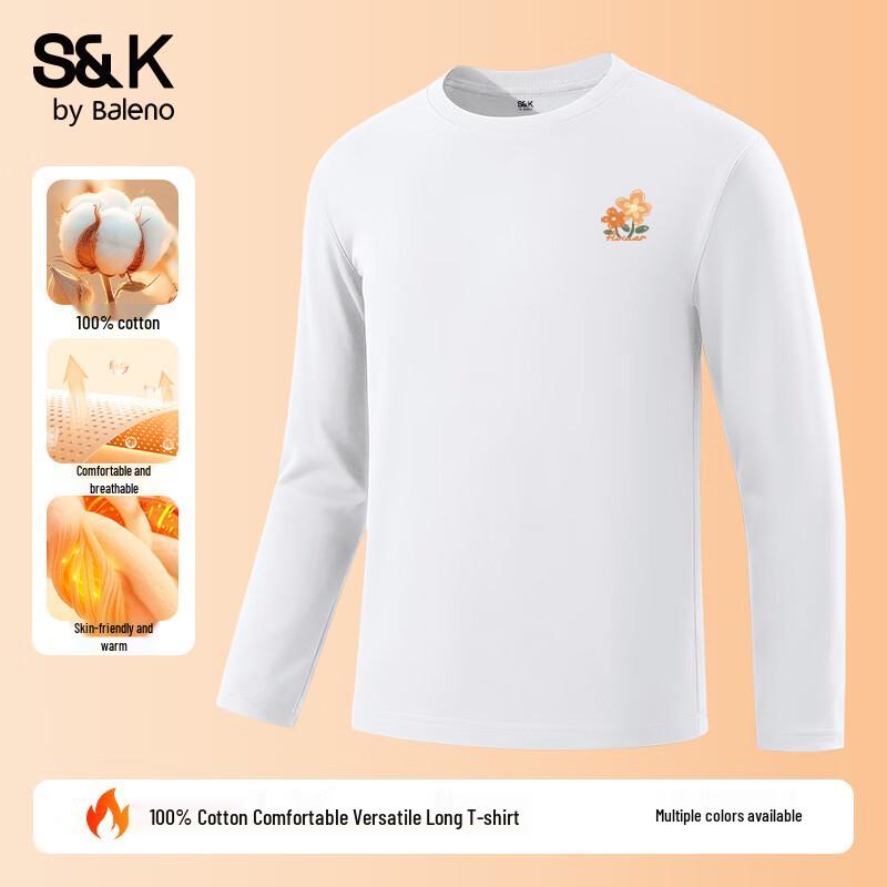 Baleno Men s S&K Series Long Sleeve Round Neck T-Shirt L