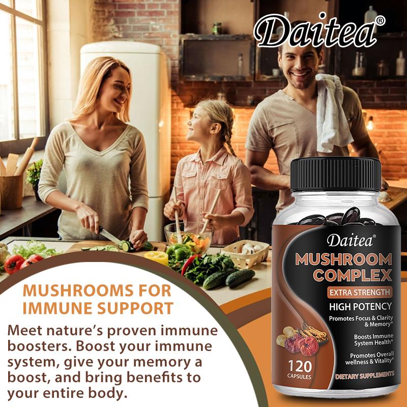 Multi‑Herbal Complex Capsules Extra Strength High Potency, 120 Capsules, 60‑Day Supply